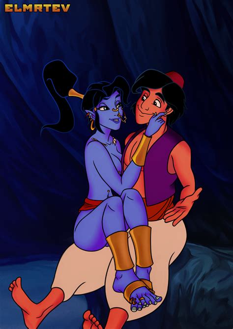 Rule 34 Aladdin Aladdin Character Clothing Disney Elmrtev Genie
