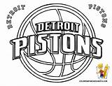 Coloring Pages Nba Basketball Logo Spurs Printable San Antonio Chicago Bulls 76ers Warriors Detroit State Golden Sports Color Tigers Hornets sketch template
