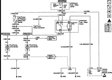 tech deck  chevy fuel pump wiring diagram