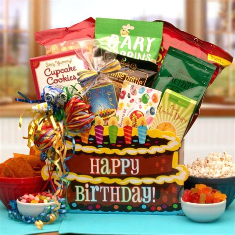 cake happy birthday gift box