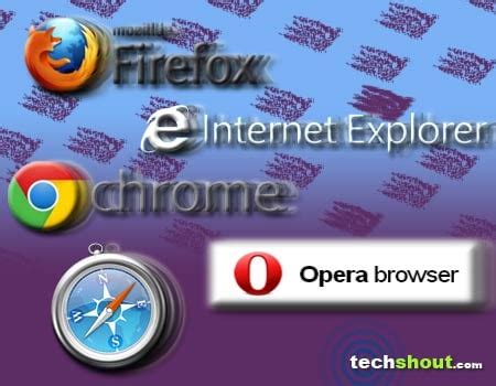 web browser  windows  techshout