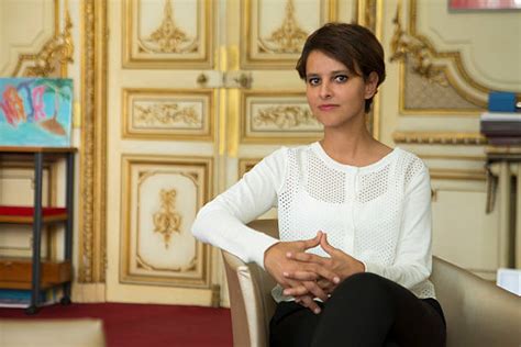 Government Spokesperson Najat Vallaud Belkacem Takes Part In A Working