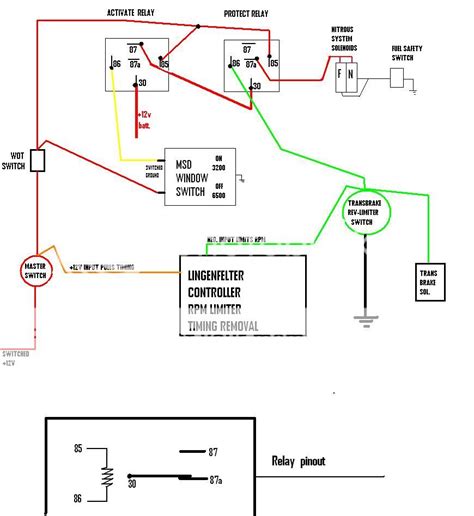 nitrous  transbrake schematic overview lstech camaro  firebird forum discussion