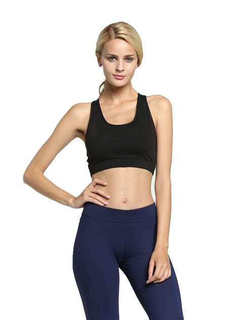 sexy dance sports bra  pocket sleeveless gym exercise fitness running jogging yoga bra