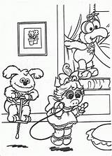Coloring Pages Baby Muppets Muppet Babies Coloringpages1001 Color Print sketch template