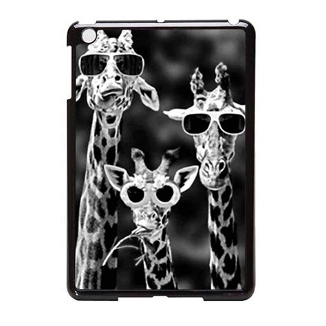 the giraffe sunglasses ipad mini case funny giraffe giraffe cute