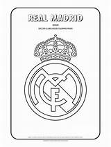 Madrid Real Coloring Logo Pages Soccer Logos Cool Clubs Football Printable Club Boys Drawing Teams Color Kids Sheets Print Recommended sketch template