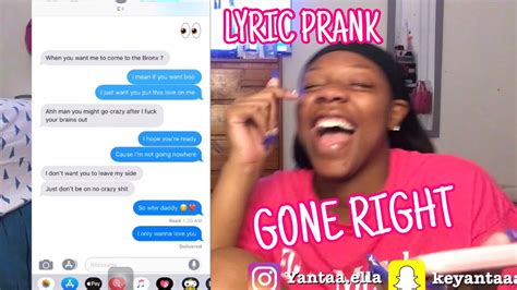 song lyric prank on ex vibe gone right chris brown sex you up youtube