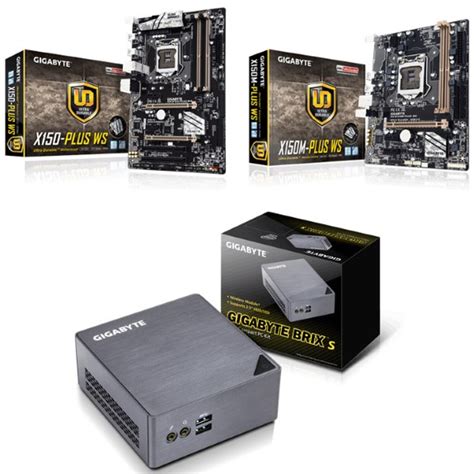 gigabyte launches  high  motherboards  brix pc dvhardware