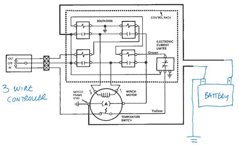 volt winch solenoid wiring diagram cadicians blog