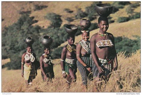 Zulu Maidens Zulu Africa African Art Play South African Zulu Women In