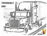 Coloring Peterbilt Truck Pages Trucks Semi Printable Kids Sheet Color Boys Clipart Print Book Adult Plane Car Yescoloring Big Cold sketch template