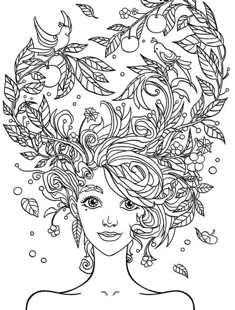 pin  adults coloring pages