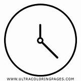 Coloring Pages Clock Stopwatch sketch template