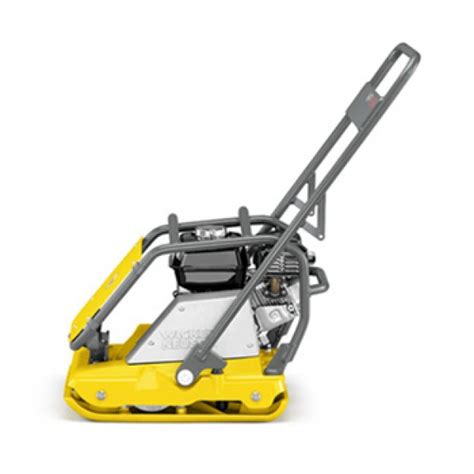 wacker wp heavy duty compaction plate mm  petrol compaction power tool rentals