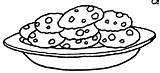 Cookie Oreo Cliparts Galleta Chispas Horneando Clipground Pngwing 20clipart sketch template