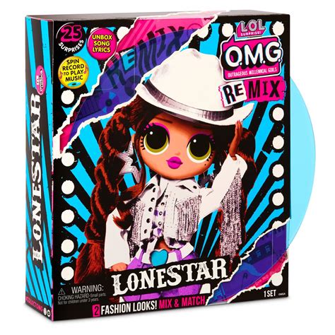 lol surprise omg remix lonestar doll   surprises toys