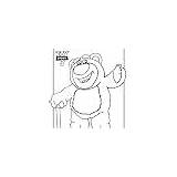 Colouring Lotso Coloring Toy Story sketch template