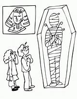 Colorear Momia Mummy Momie Momias Mumia Egipcia Egipto Kolorowanki Egipcias Dzieci Muzeum Infantiles Imagui Egipcios Kolorowanka Momies Botón Izquierdo Pincha sketch template
