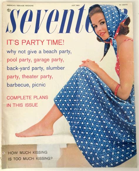 july 1963 cover with susan van wyck seventeen magazine covers 1940 s 1960 s seventeen