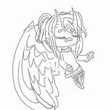 Gacha Demon Px Angelic sketch template