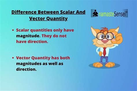 difference  scalar  vector quantity