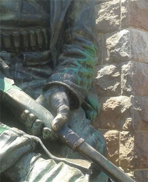 paul kruger statue defaced  voice   cape