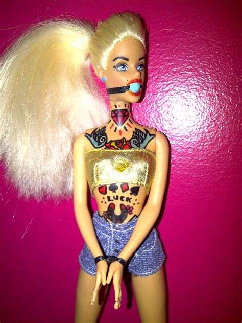 Doll Gag Ball Gag Barbie Shes Been A Bad Bad Girl