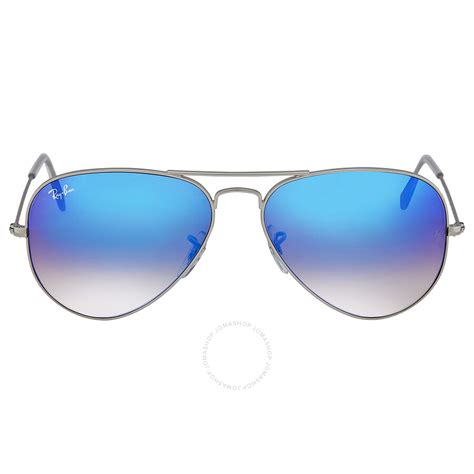 ray ban blue gradient flash aviator sunglasses rb    sunglasses ray