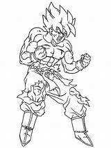 Pages Coloring Saiyan Super Goten Recommended sketch template