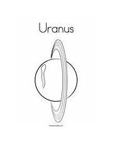 Uranus Coloring Pages Twistynoodle Planet Solar System Color Planets Colouring Space Kids Sheets Print Printable Sun Template Outline Jupiter Lip sketch template