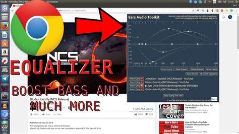 chrome equalizer extension  boost bass    youtube