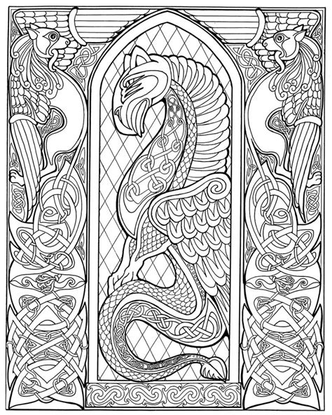 printable celtic coloring pages  adults  getcoloringscom