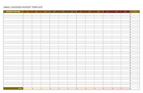 handy business budget templates excel google sheets templatelab