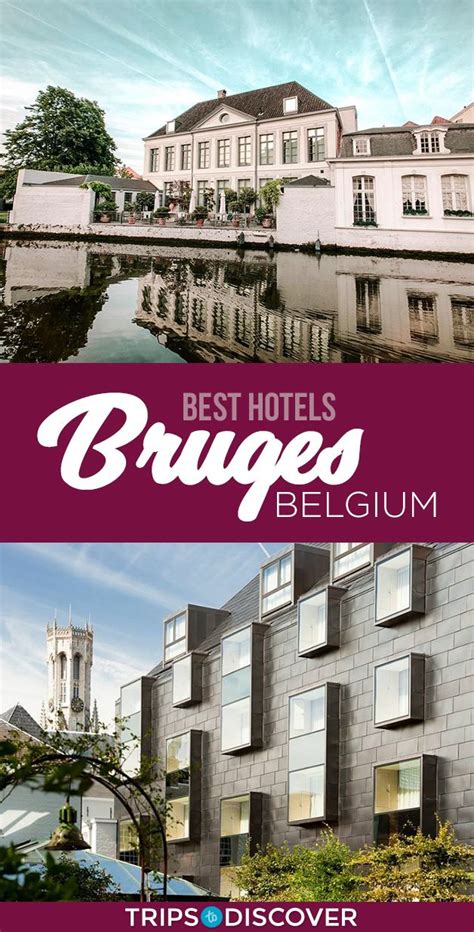 hotels  bruges belgium  text overlaying  image