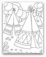 Wigwam Tipi Teepee Tent Indianer Tepee Indianerin Cowboys sketch template