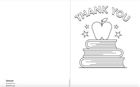 printable teacher appreciation card sawyer blog