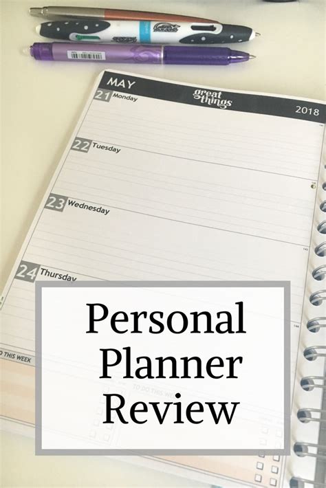 personal planner review  life  spicers