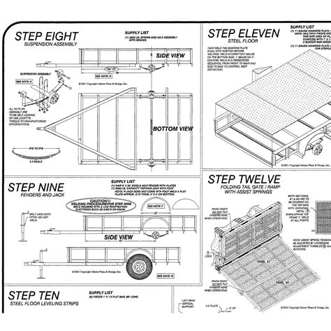 wiring diagram enclosed trailer home plans blueprints