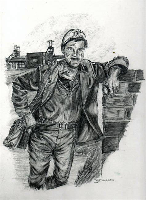 miner   big   big  figure sketching coal mining daughters art sketches
