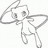 Mew Mewtwo Kolorowanka Druku Pokémon Butterfree Elsdrake Lineart Arceus Drukowanka sketch template