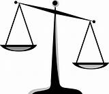 Clipart Cliparts Clip Balanced Budget Library Scales Justice sketch template
