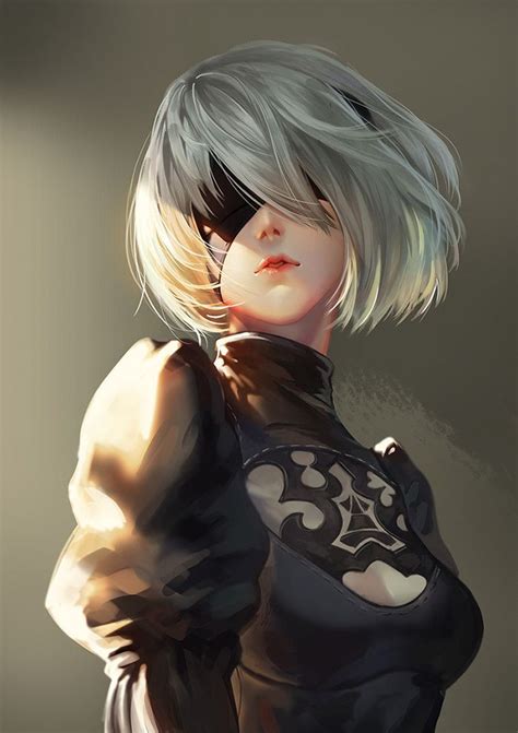 resultado de imagem para 2b anime personagens de anime