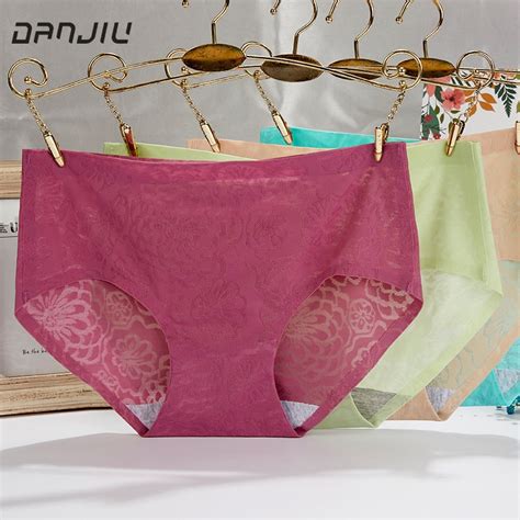 danjiu sexy summer style fashion women s panties ice silk cool
