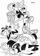 Goofy Mickey Coloring Basketball Mouse Pages Color Goof Match Disney Print Online Hellokids Para Book sketch template