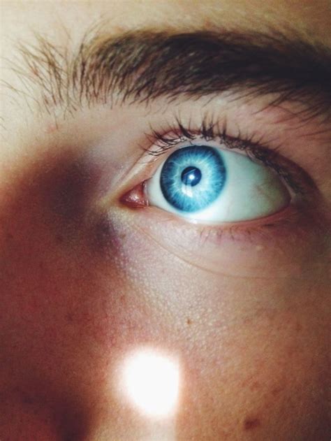 crystal blue eyes expressive eyebrows travis from the