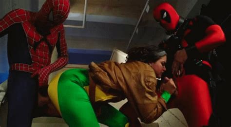 Oh Nothing Just Deadpool And Spider Man Fucking Rogue Xpost From R