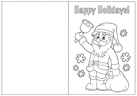 foldable coloring printable christmas cards printable word searches