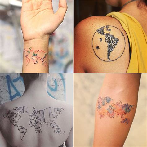 map tattoos popsugar smart living