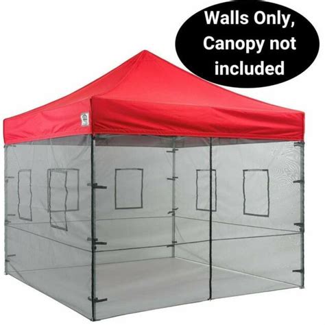 pop  canopy tent sidewalls food service vendor sidewalls walls  ebay